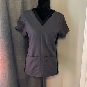 Scrubstar Grey Scrub Top